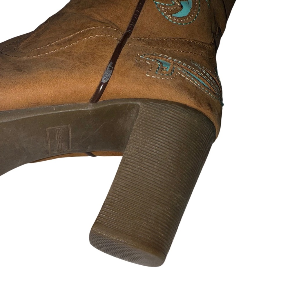Cowgirl Heeled Boots - Picture 10 of 15
